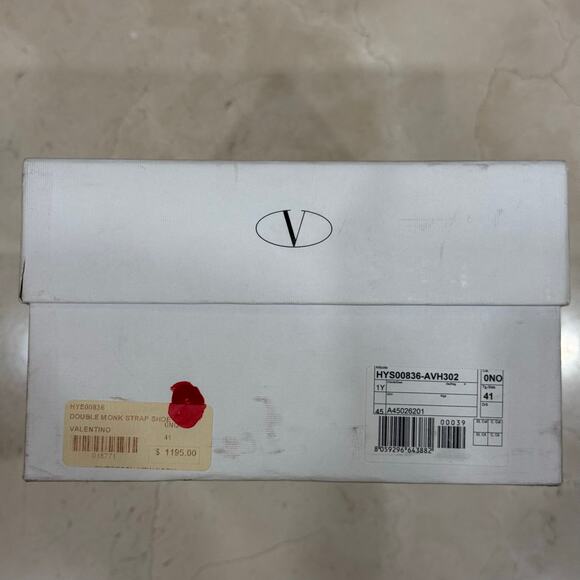 $1195 Value Black Valentino Garavani Double Monk Strap Shoes - Picture 11 of 11